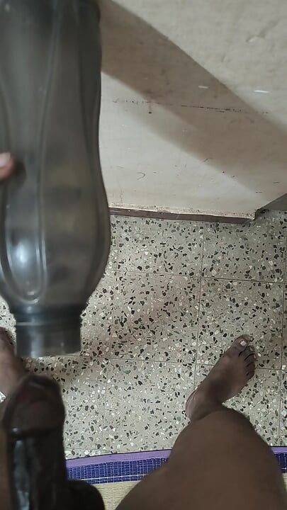 Enjoying inside the bottle