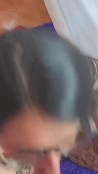 On my knees in front of my stepfather: a blowjob he won't forget