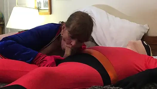 Granny Carmen's Champion Cocksucking Cosplay Cavalcade Compilation 11920COMP
