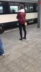 Nice leatherjacket-girl