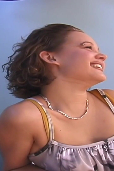 Shy pierced Latina gets naked on the couch
