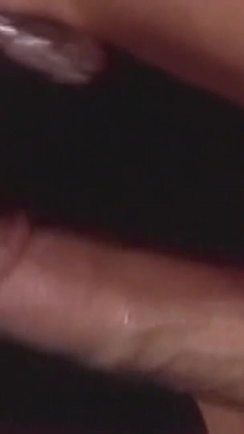 Captivating moment from "Retro MILF sits on his face with her hairy cunt"