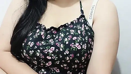 Beautiful big sister just came from a small village