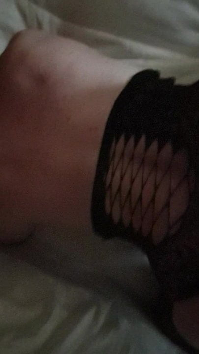 from behind
