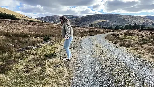 Emergency While Walking on the Public Trail but Had to Wet My Jeans