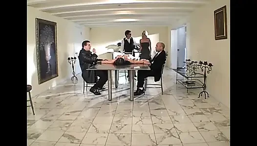 Amazing Hard Threesome Fuck: Two Hard Big Cocks for a Moaning Slutty Bitch!!! Vol 1