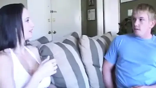 Stephanie Wylde Fucking in the Living Room with Her Big Tits