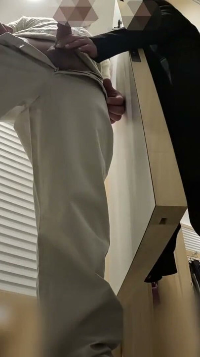 Slutty French Teacher Public Dressing Room Helps Me Cum Voyeur Store Milan - MissCreamy | Clip 1