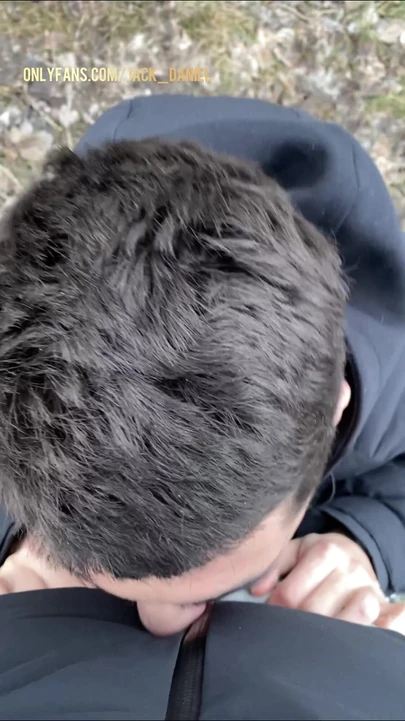 Epic moment from "OUTDOOR GAY SUCKING"