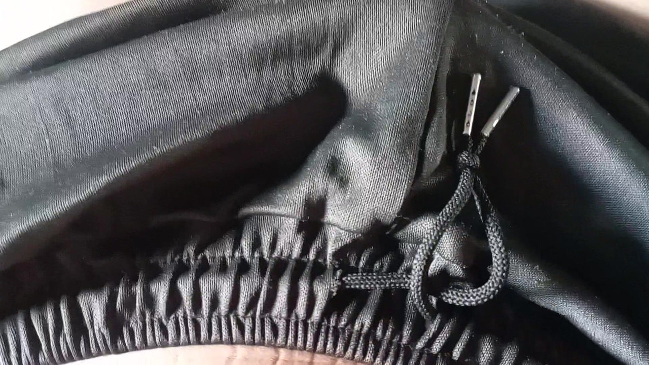 Husband waits for wife to take a shower