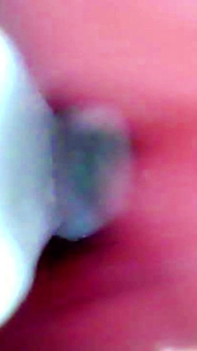 Camera deep inside records female orgasm | Clip 1