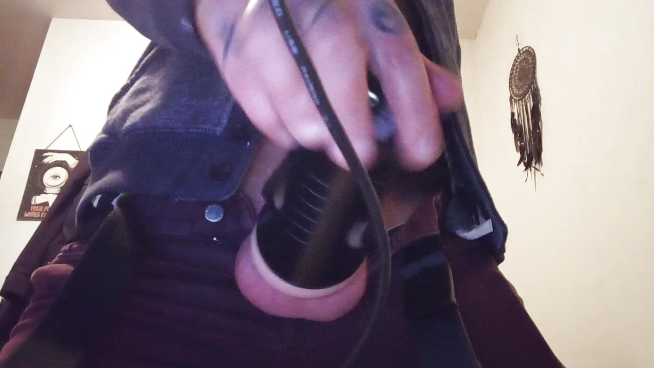 Toy jerking off