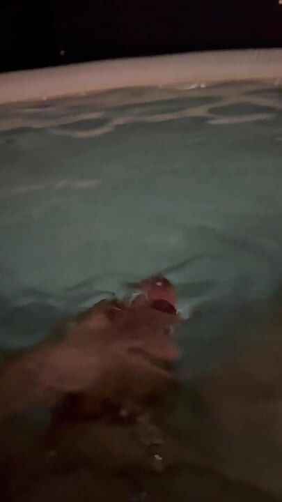 Public Risk: Masturbating in My Neighbor's Pool Until I Explode