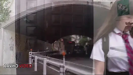 Yusa Minami забивает лучшие оценки с сосет голову японской школы техниками минета