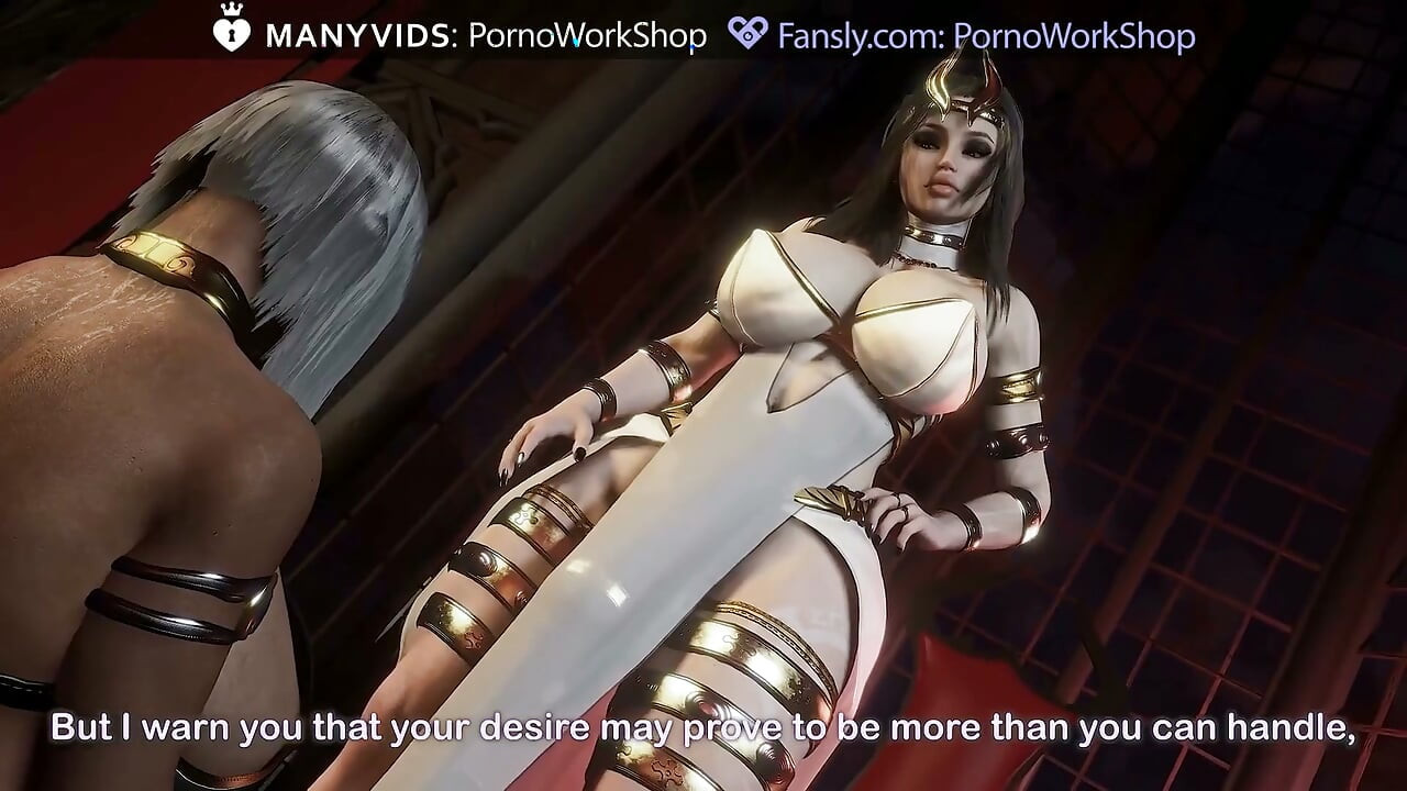 Futanari, Rough Sex with a Maid, a Black Transgender Girl