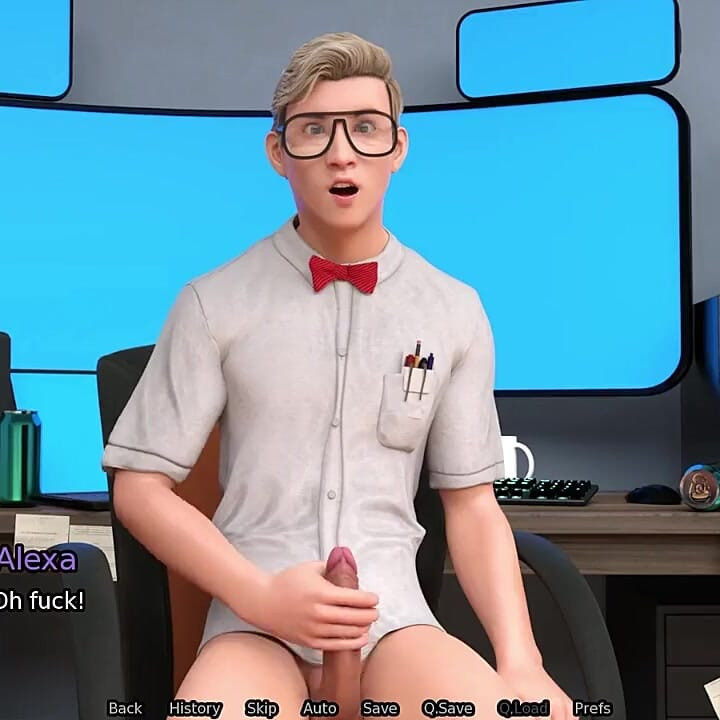Maćeha dobiva kurac - Seksbot Futa Route #4 Igranje animirane porno igre