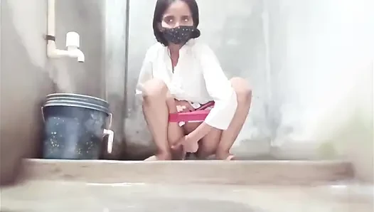 Watch the daily routine of desi village Bihari randi.