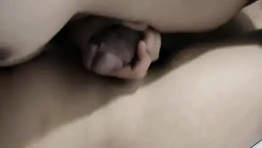 Real Hand job on my Boyfriend dick