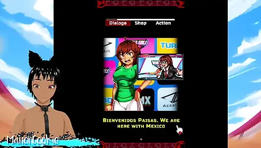 World Cup Girls - A FIFA world cup game and Mexico has challenged us and we might get a special blow job!