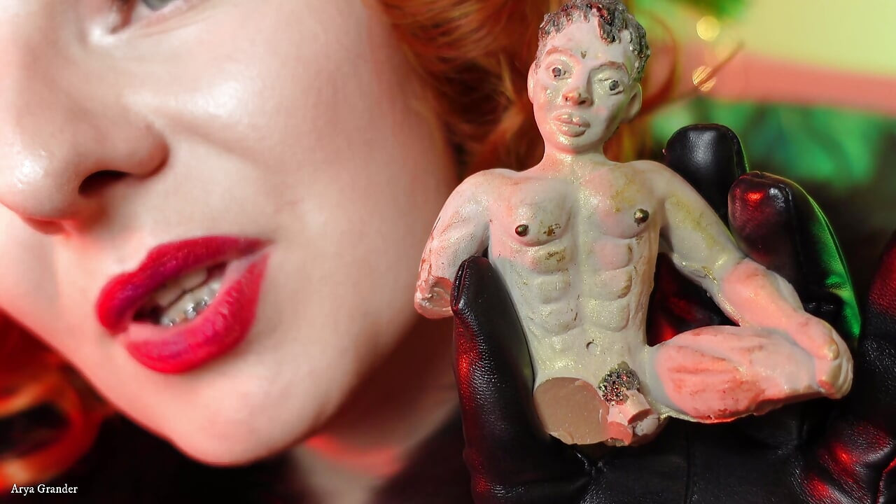 Giantess Devour Fetish Video - Slowly Eating Chocolate Man - Seduce and Dirty Talk