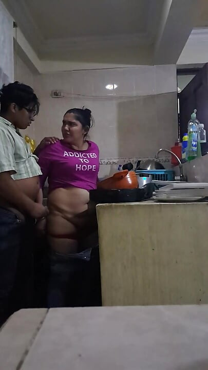 Fucking and Sucking with the Employee in the Kitchen