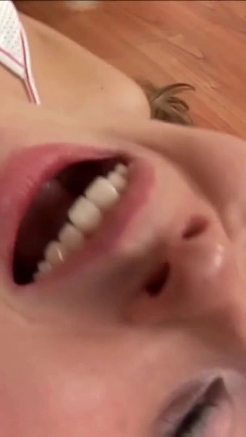 Must-see moment from "Hot blonde babe has an orgasm and squirts"