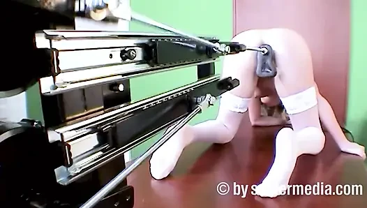 Mega Orgasm with Thick Dildo