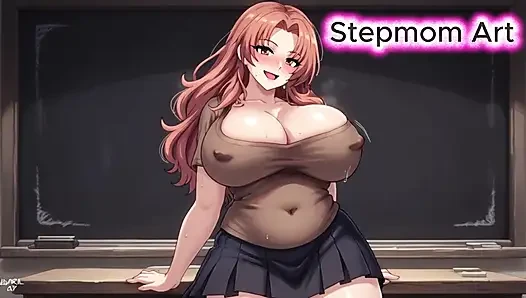 JOI Stepmom Seductive Teacher Play - Come with me 100% You'll cum - Dirty Talk