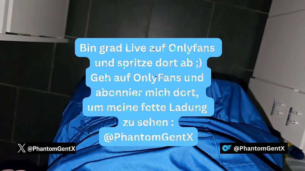 German Doctor sneaks to toilet and jerks out his secret - PhantomGentX