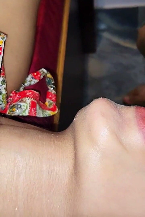 Cum Swallowed by Hot Desi Girl with Milking Boobs