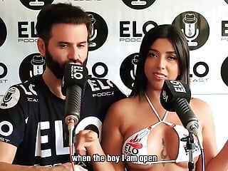 Lina Henao with Elo Podcast in a spicy interview. MILF revealing intimate secrets (English subtitles)