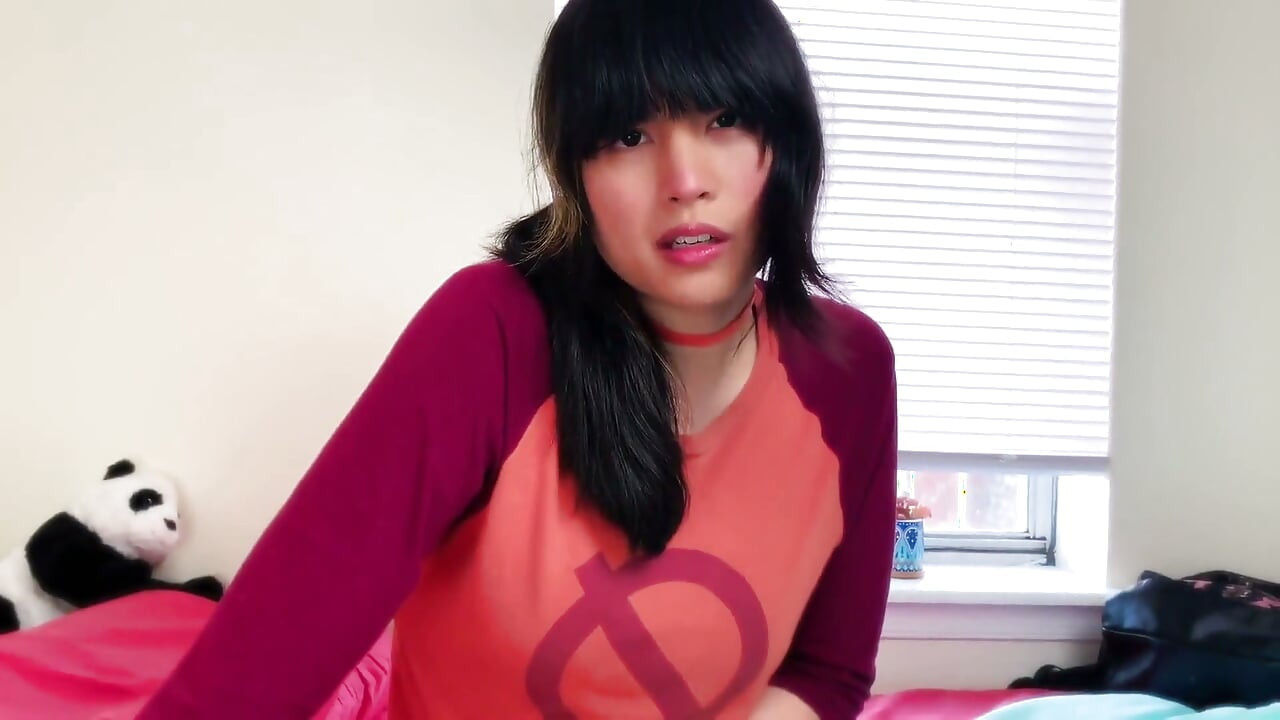 Trans tsundere: bully femdom JOI