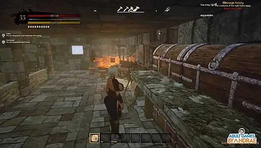 Ep11: Stonehouse Upgrades: Wicked Island'da oda/banyo ve bronz silah üretiliyor