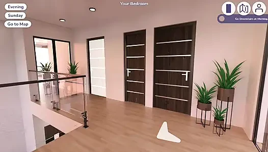 Фантазийная история, геймплей 3D, виртуальные 18+ персонажи, часть 8