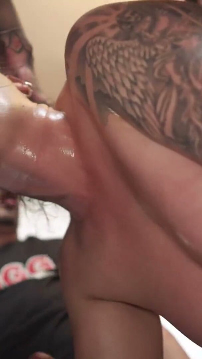 GGG John Thompson - Tattooed MILF Hardcore Gangbang | Clip 1