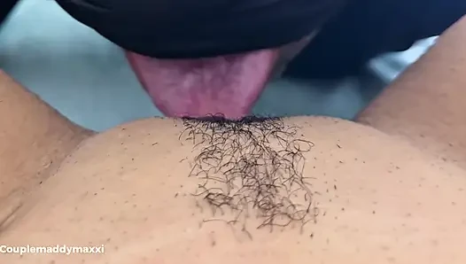 Wife cumming on my big cock