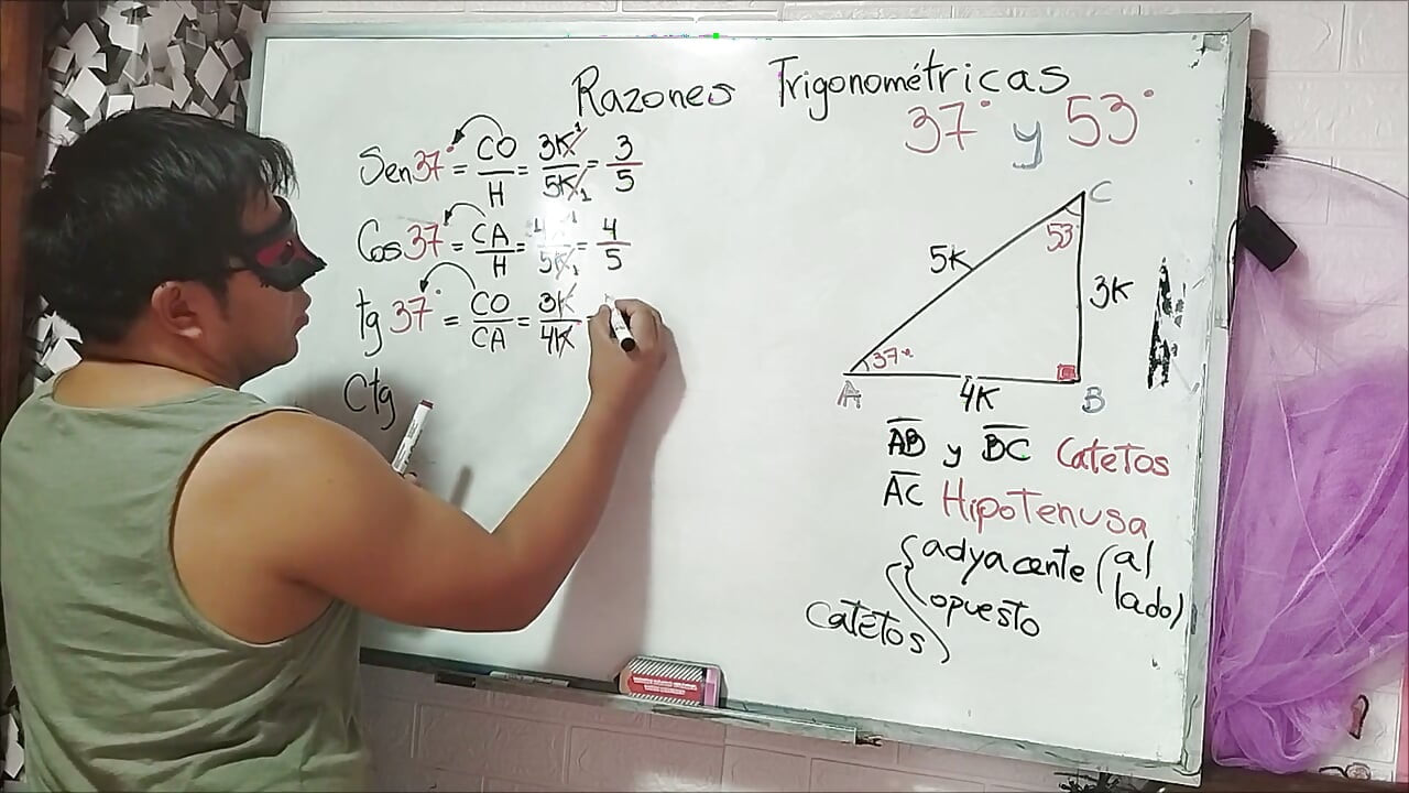18 Trigonometria: 37 Ângulo - Razões Trigonométricas