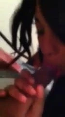 Hot Ebony giving head
