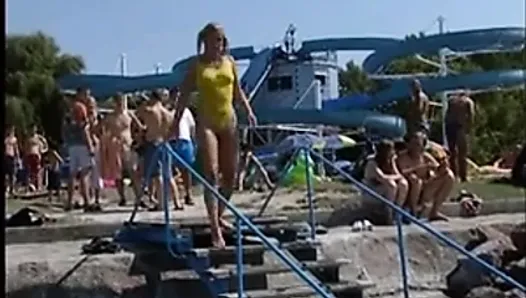 Swimsuit Fuck at the Water