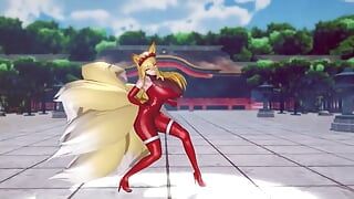 Mmd R-18 anime mädchen sexy tanzclip 195