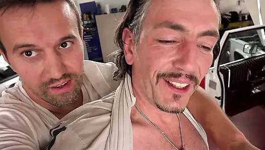 Texas Patti DP Gangbang in Garage and Bath