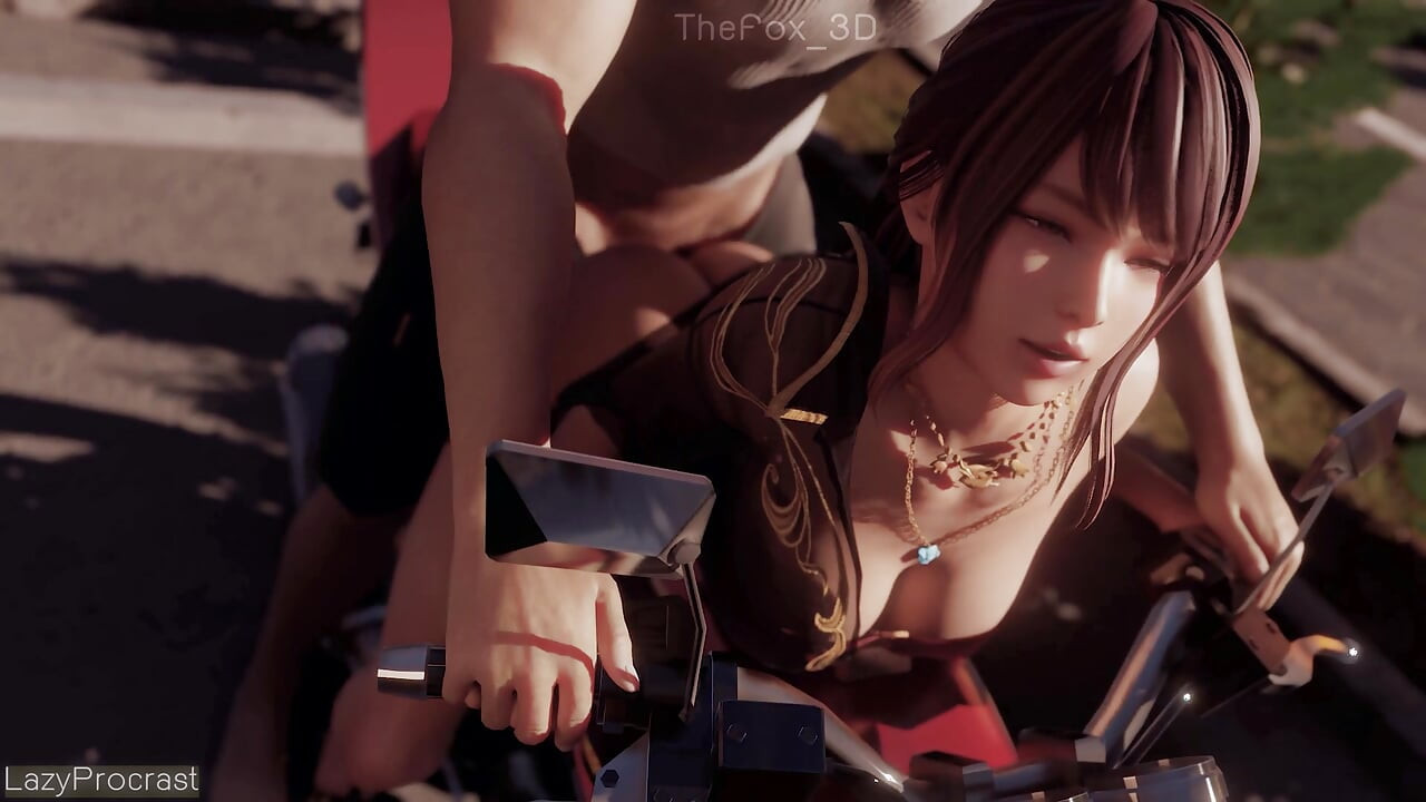 Dead or Alive DOA - Azusa + Koharu Del 1 WM färggradering (inget ljud) Av LazyProcrast Animering 3D Hentai