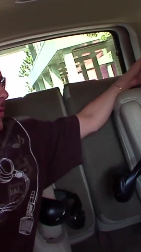 He picks up ebony teen at the bus stop and plows her pussy | Clip 1