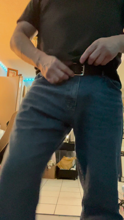 Cock Surprise! Take a look at my thick cut cock.