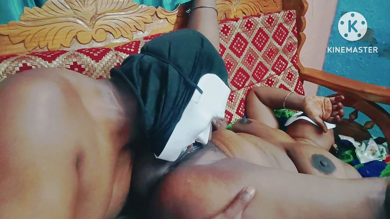 Closeup pussy licking - stepson licks his hot step mom's pussy to make her cum and she moans loudly