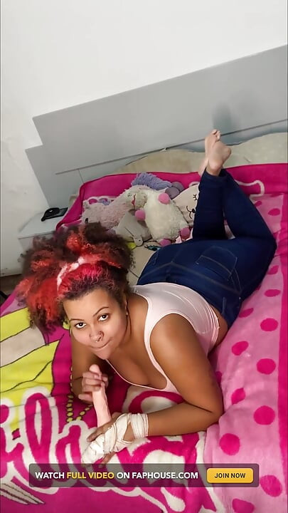 BBW JOI u trapericama i gola