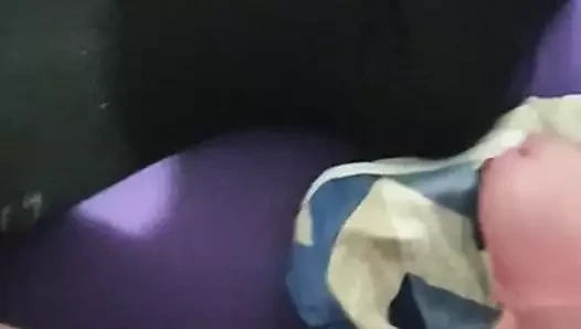 çorap üzerinde Cum