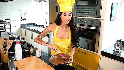 Hot Lesbian Latinas cooking - Part 3 - SFW
