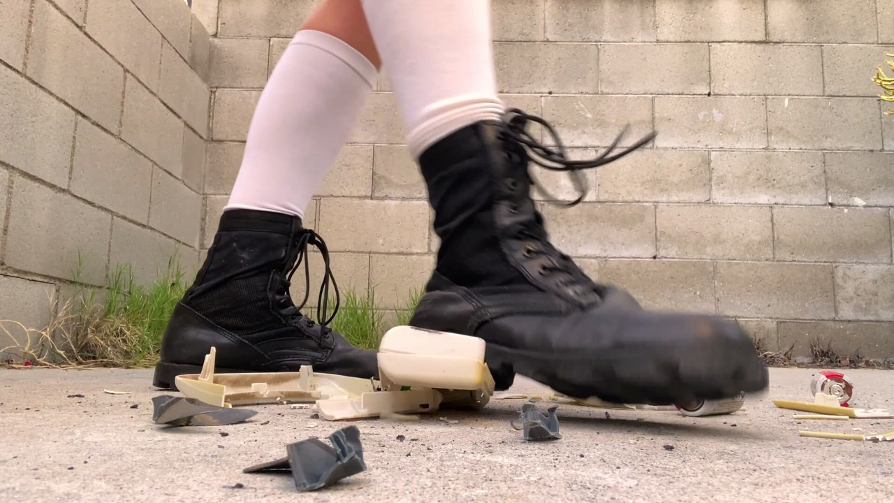 Crushing Fans in Combat Boots