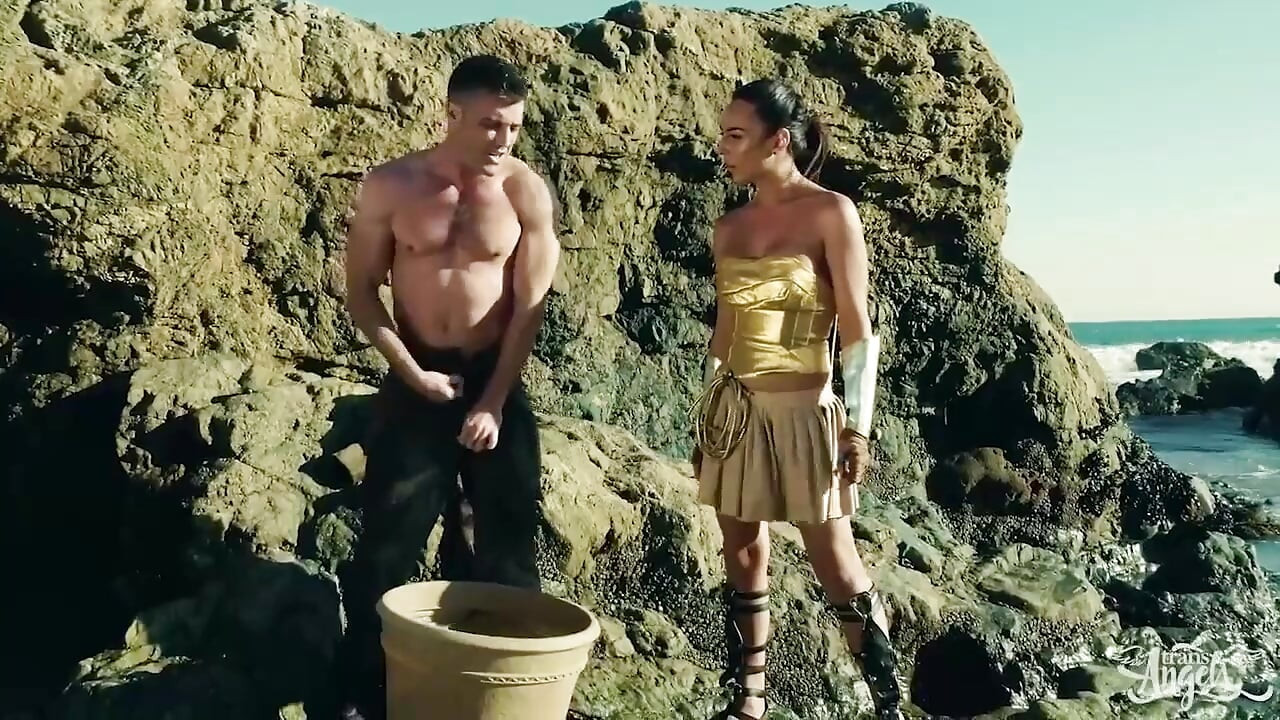 Trans Angels - Chanel Santini and Lance Hart Star as Princess Daiya and Stan in Trans Angel’s First Parody